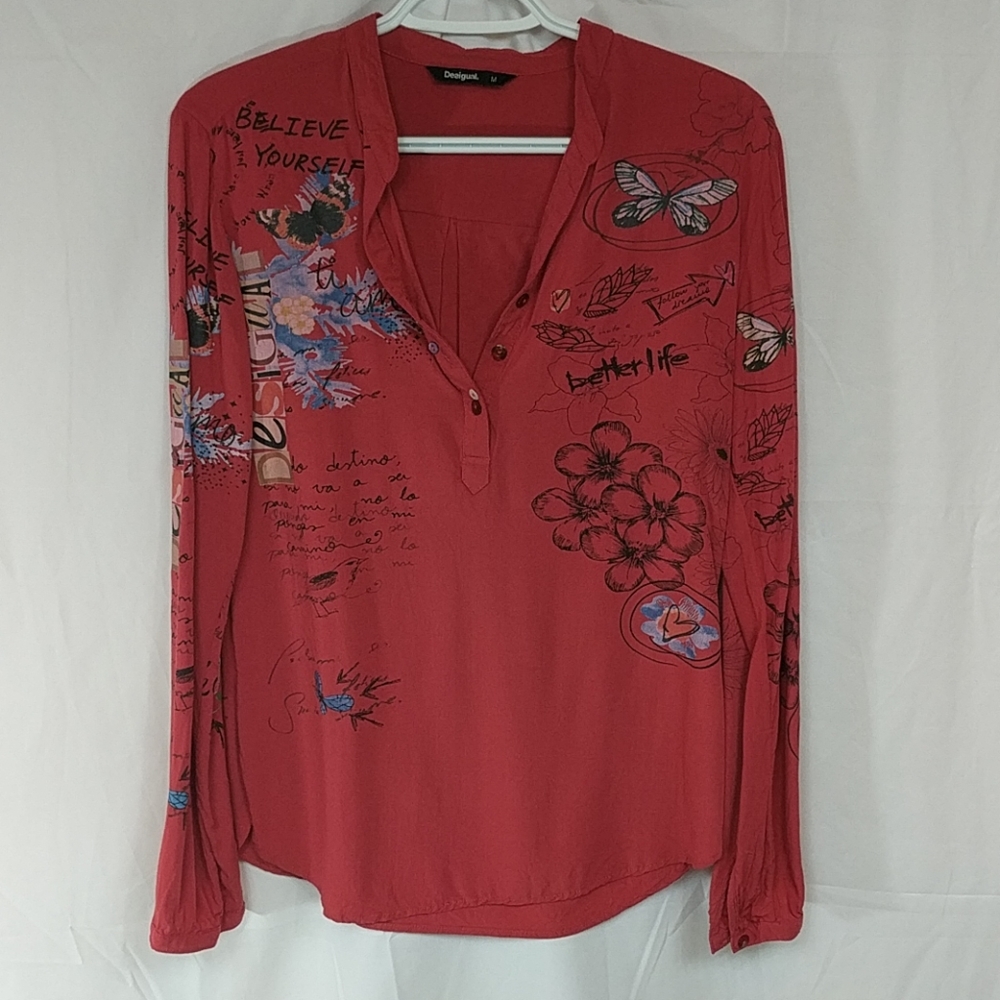 Desigual shirt/ tunic/ blouse
